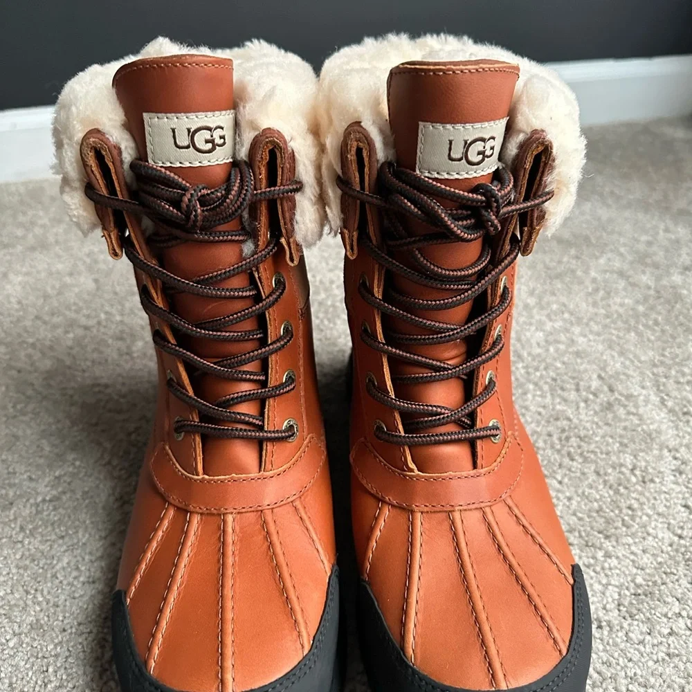 MEN'S UGG BUTTE‎ WORCHESTER WATERPROOF SNOW BOOTS SIZE 7